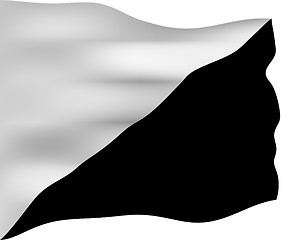 Image showing Anarchist Pacifists Flag