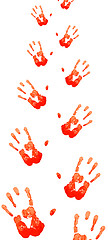 Image showing Hand Prints