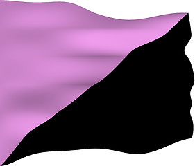 Image showing Anarchist Queer Flag