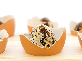 Image showing Quail Eggs