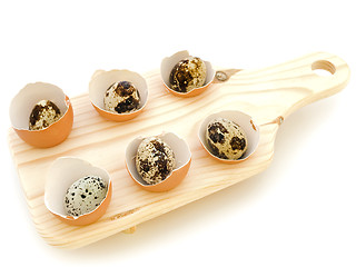 Image showing Quail Eggs