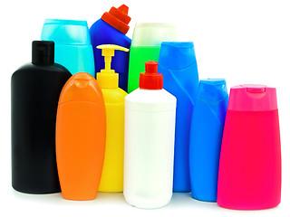 Image showing Toiletries Bottles