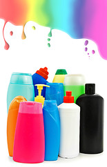 Image showing Toiletries Bottles