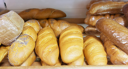 Image showing bread on shelf