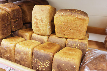 Image showing bread on shelf