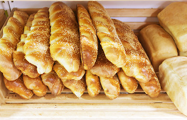Image showing bread on shelf