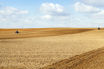 Image showing tractor in the field