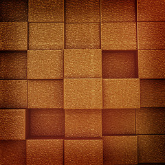 Image showing leather urban background . 3D illustration. Vintage style.