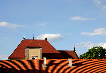 Image showing Roof and the sky