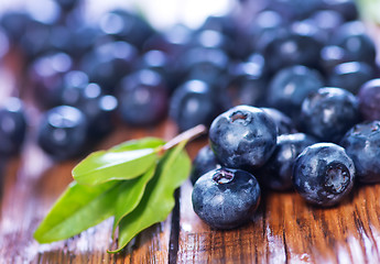 Image showing fresh blueberry