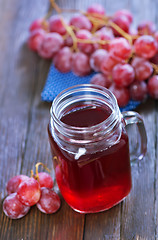 Image showing grape juice