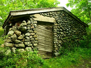 Image showing Old stone house, Sweden