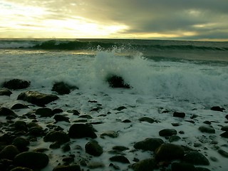 Image showing Waves, Mølen, Vestfold