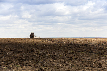 Image showing fertilizer agricultural field