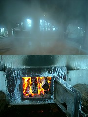 Image showing Salty work in Læsø, Denmark