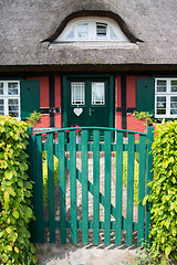 Image showing Front Door in Wustrow, Darss, Germany