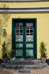 Image showing Front Door in Wustrow, Darss, Germany