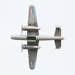 Image showing LEEUWARDEN, THE NETHERLANDS - JUNE 10: WW2 B-25 Mitchell bomber 