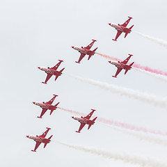 Image showing LEEUWARDEN, THE NETHERLANDS - JUNE 10, 2016: Turkish Air Force D