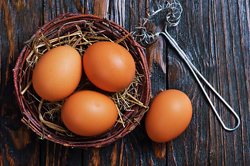 Image showing chicken eggs