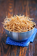 Image showing brown pasta