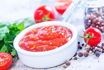 Image showing tomato sauce