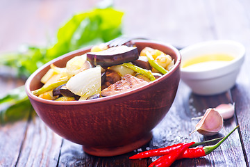 Image showing fried vegetables