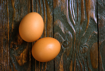 Image showing chicken eggs