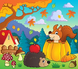 Image showing Autumn nature theme image 1