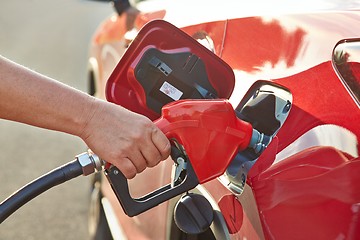 Image showing Fuel Nozzle Filling