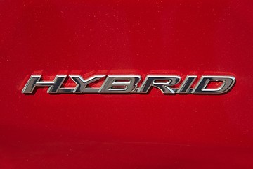 Image showing Hybrid car designation