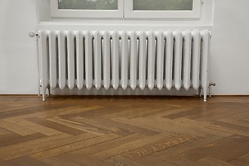 Image showing Old Heating Radiator