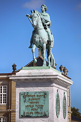 Image showing Amalienborg Square in Copenhagen, Denmark