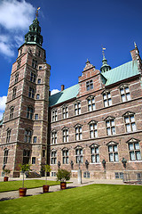 Image showing Rosenborg Castle, build by King Christian IV in Copenhagen, Denm