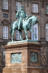 Image showing Christiansborg Palace in Copenhagen, Denmark