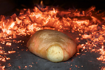 Image showing Traditionally Bread Baking