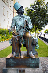 Image showing Monument of Hans Christian Andersen in Copenhagen, Denmark