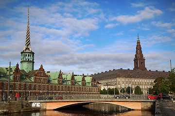 Image showing Slotsholmen, Copenhagen, Denmark