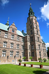 Image showing Rosenborg Castle, build by King Christian IV in Copenhagen, Denm