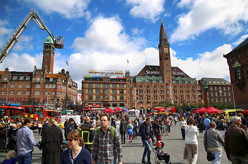 Image showing COPENHAGEN, DENMARK - AUGUST 14, 2016: Scandic Palace Hotel is a