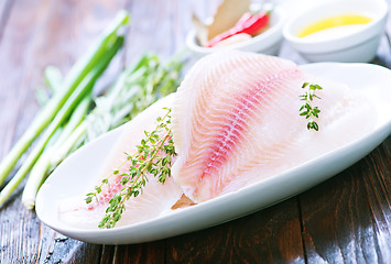 Image showing fish fillet