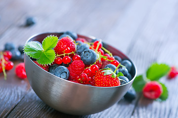 Image showing fresh berries