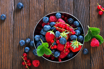 Image showing fresh berries