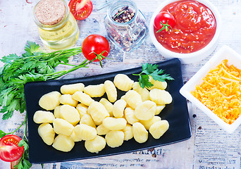 Image showing potato gnocchi