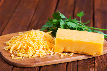 Image showing cheddar cheese