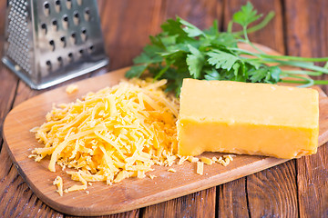 Image showing cheddar cheese