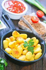 Image showing potato gnocchi