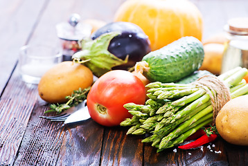 Image showing fresh vegetables