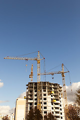 Image showing construction of a new home