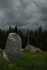 Image showing Landscape at the Nockalm Street, Carinthia, Austria